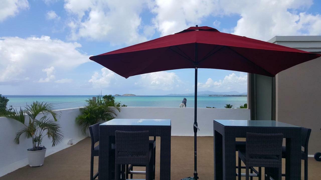 Fully Air-Conditioned Beach Front Penthouse Apartment Naguabo Exterior photo